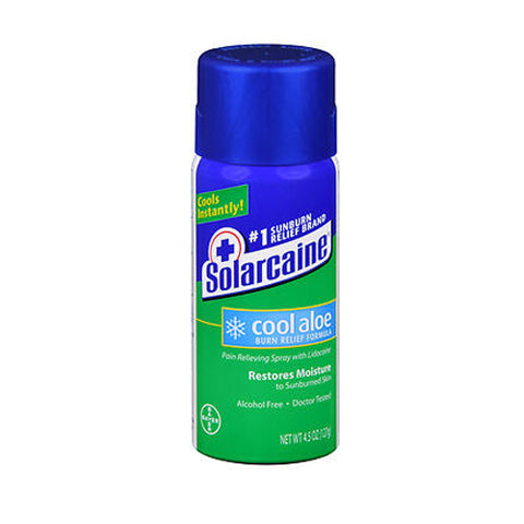 Solarcaine, Cool Aloe Burn Relief Spray, 4.5 Oz