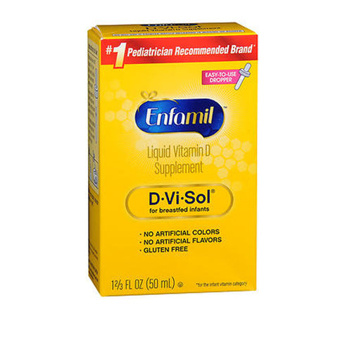 Enfamil, D-Vi-Sol Vitamin D Supplement Drops, 50 ml