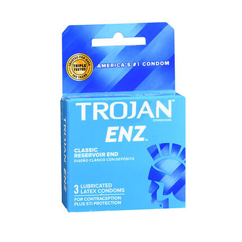 Arm & Hammer, Trojan-Enz Condoms Lubricated Latex, 3 each