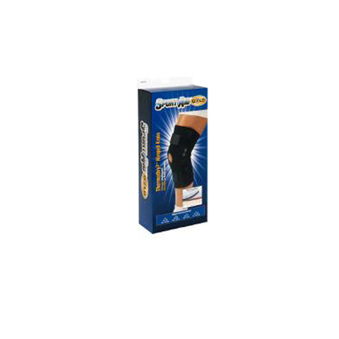 Sport Aid, Knee Support Hingd Thermadry S-A Gold X-Large, X-LARGE 1 each