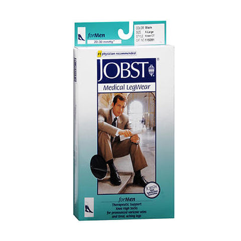Jobst, Firm Support Over-The-Calf Dress Socks Black, Extra Large each