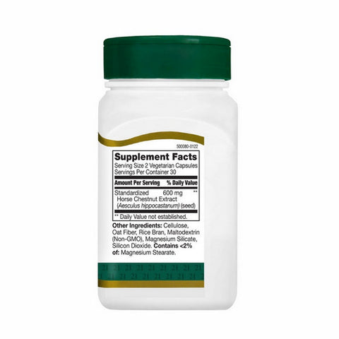 21st Century, 21St Century Horse Chestnut Seed Extract, 60 vcaps