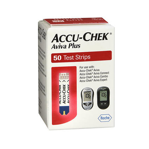 Accu-Chek, Aviva Plus Test Strips, 50 Strips