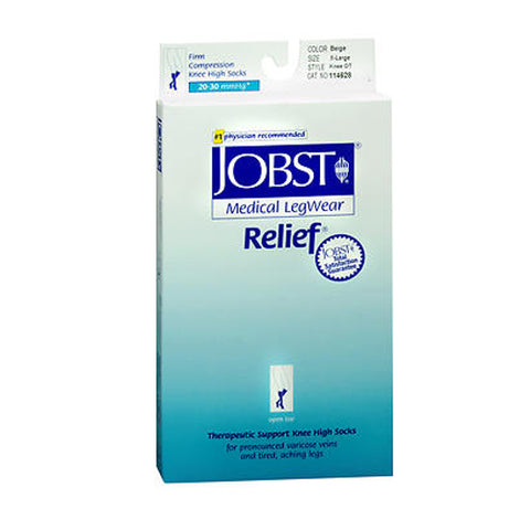 Relief Women'S Firm Support Open-Toe Knee Highs Beige Extra Large 1 Each by Jobst