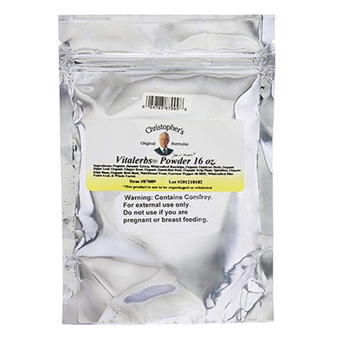 Dr. Christophers Formulas, Vitalerbs Powder, 16 oz