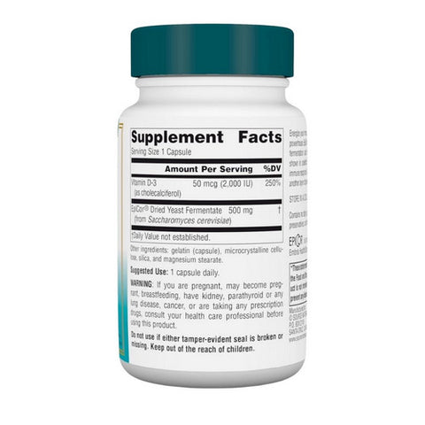 Source Naturals, Epicor with Vitamin D-3, 500 mg, 30 caps