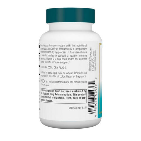 Source Naturals, Epicor with Vitamin D-3, 500 mg, 60 caps