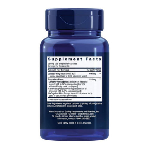 Life Extension, Adrenal Energy Formula, 60 Vcaps