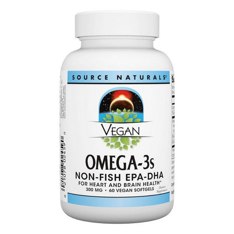 Source Naturals, Omega-3 Vegan EPA-DHA, 350 mg, 60 sgels