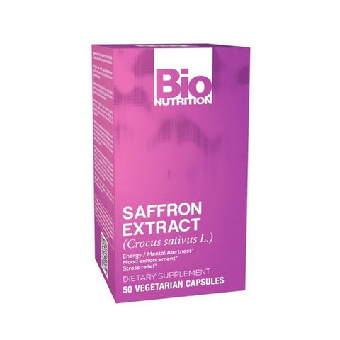 Bio Nutrition Inc, Saffron Extract, 50 VEG CAPS