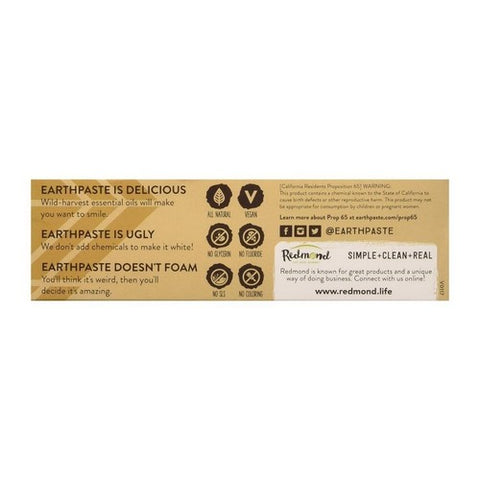 Redmond, Silver Earth Paste Mineral Toothpaste Wintergreen, Wintergreen 4 OZ