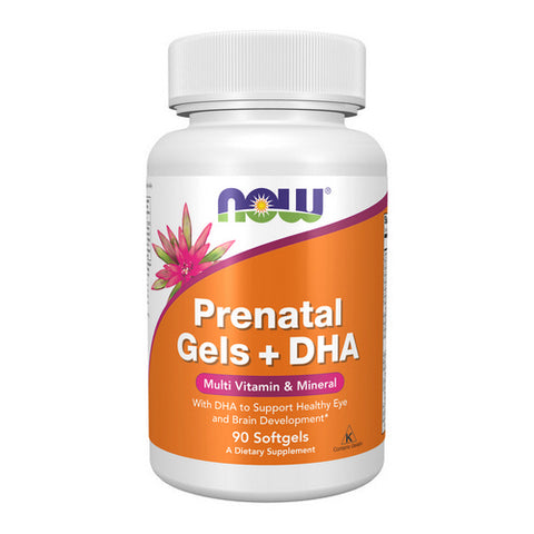 Now Foods, Prenatal Gels + DHA, 90 sgels