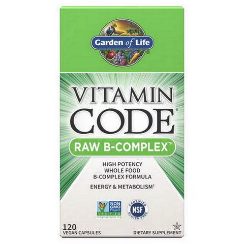 Garden of Life, Vitamin code, Raw B-Complex 120 vcaps