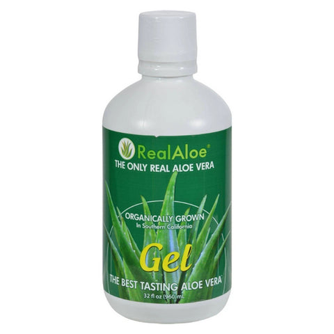 Real Aloe, Aloe Vera Gel, 32 OZ