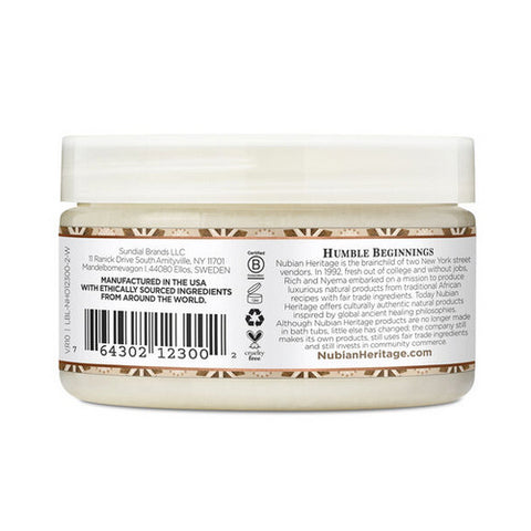 Nubian Heritage, Cruelty-Free Raw Shea Butter For Dry Skin, 4 OZ