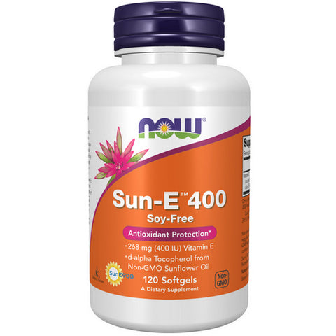 Now Foods, Sun-E 400, 120 sgels