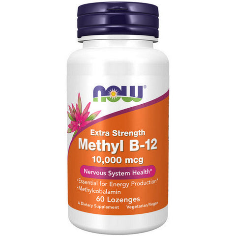 Now Foods, Methyl B-12, 10,000 MCG, 60 LOZENGES Now Foods