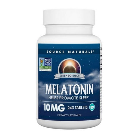 Source Naturals, Melatonin, 10 mg, 240 Tabs