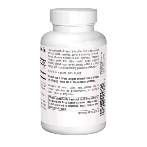 Source Naturals, Bitter Melon, 500 mg, 60 Caps