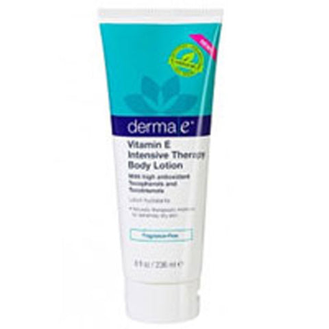 Derma e, Vitamin E Intensive Therapy Body Lotion, Fragrance Free 8 oz