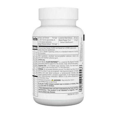 Source Naturals, Aller-Response, 30 Tablet