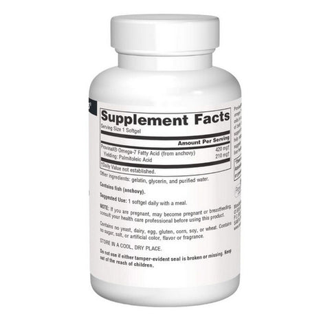 Source Naturals, Provinal Omega-7, 60 Softgel