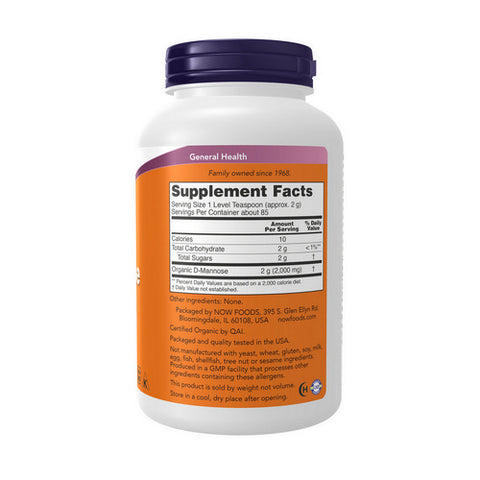 Now Foods, D-Mannose Powder, 6 oz
