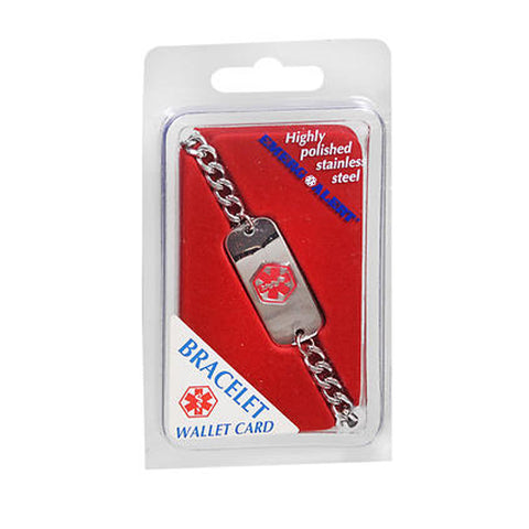 Apothecary Products, Emerg Alert Wallet Card Bracelet, 1 Each
