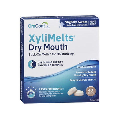 OraCoat, Orahealth XyliMelts Mint-Free, 40 Each