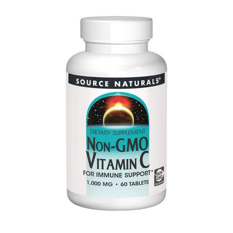 Source Naturals, Vitamin C  Non-GMO, 1000 mg, 60 Tabs