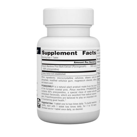 Source Naturals, Pycnogenol, 100 MG, 90 Tabs