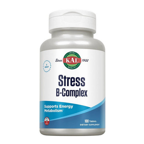 Kal, Stress B-Complex, 100 Tabs