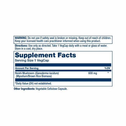 Solaray, Reishi Mushroom, 600 mg, 100 Caps