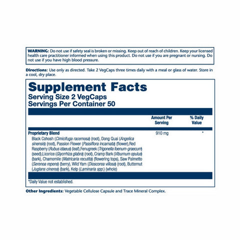 Solaray, Female Hormone Blend SP-7C, 100 Caps