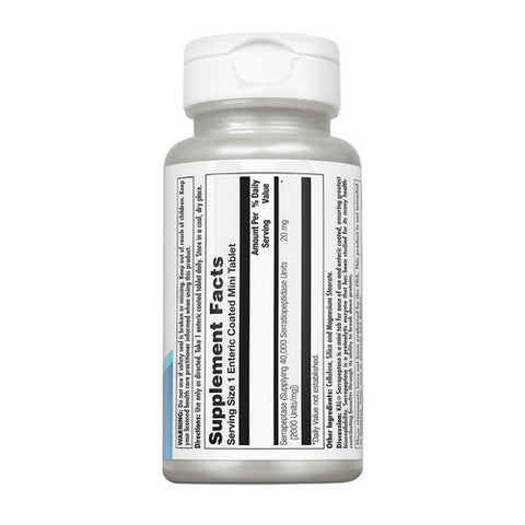 Kal, Serrapeptase, 20 mg, 90 Tabs