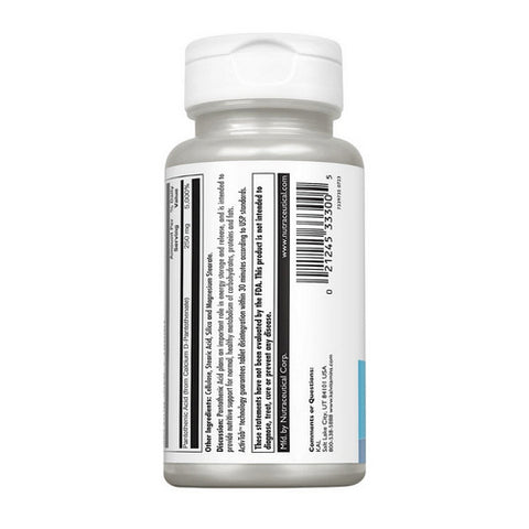Kal, Pantothenic Acid, 250 mg, 100 Tabs