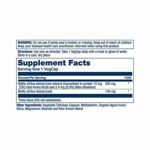 Solaray, Nettle Vital Extracts, 300 mg, 60 Caps