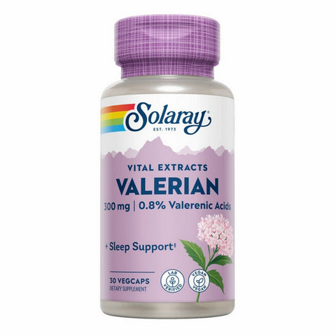 Solaray, Valerian Root Extract, 30 Caps