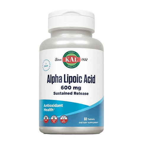Kal, Alpha Lipoic Acid Sustained Release, 60 Tabs