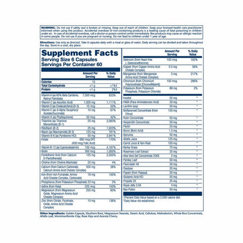 Solaray, Spectro, 360 Caps