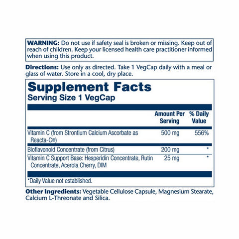 Solaray, Reacta-C, 500 mg, 120 Caps