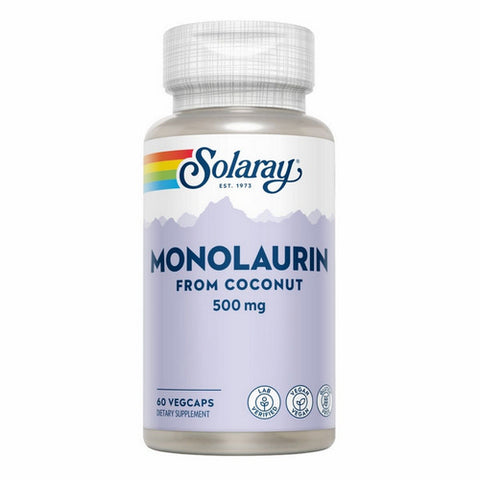 Solaray, Monolaurin, 500 mg, 60 Caps