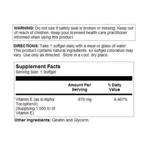 Kal, E 1000, 1,000 IU, 30 Softgels