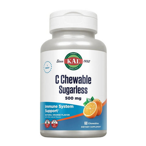 Kal, C Sugarless Chewable, 60 Chews