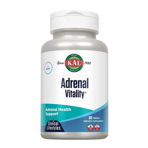 Kal, Adrenal Vitality, 60 Tabs