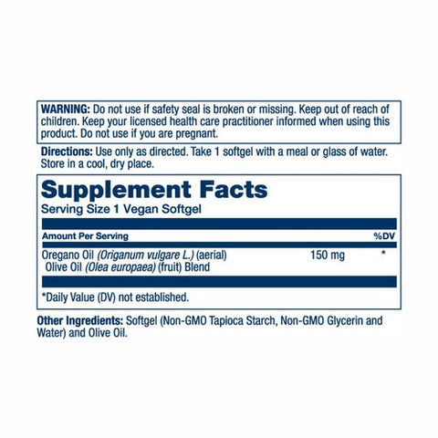 Solaray, Oil of Oregano, 60 Softgels
