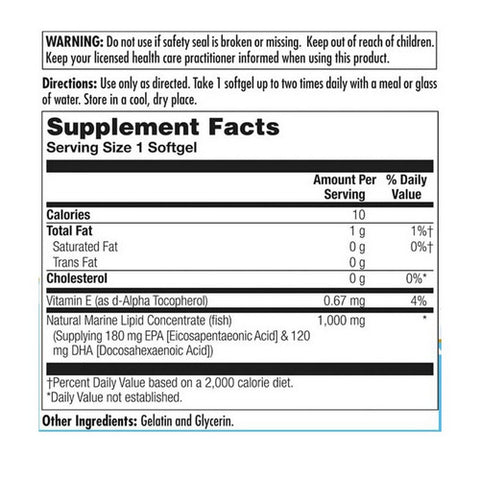 Kal, Omega 3, 120 Softgels