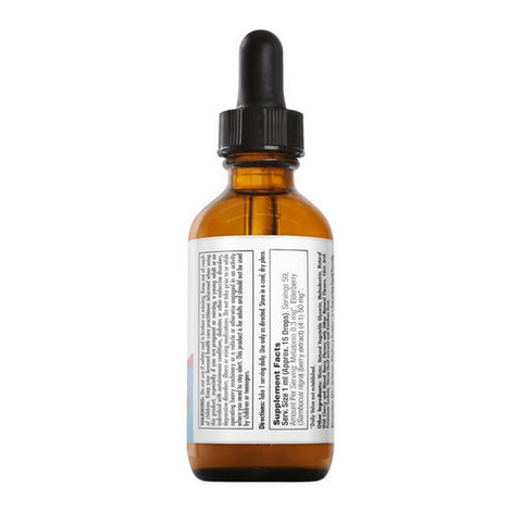 Kal, Melatonin Elderberry Cherry, Cherry 2 fl oz