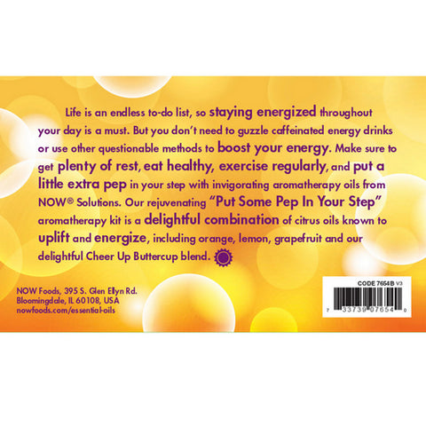 Now Foods, Put Some Pep in Your Step Oil Kit, 1 Kit