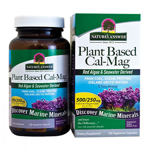 Nature's Answer, Plant Based Cal-Mag, 120 Caps